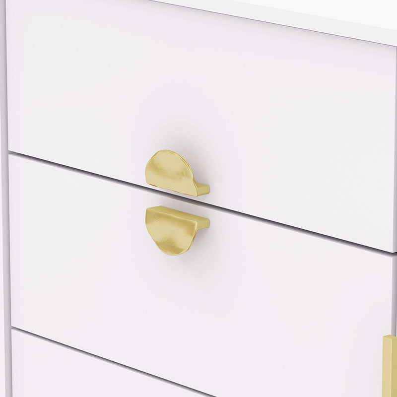 Cómoda Bella Blanca 4 Cajones 1 Puerta