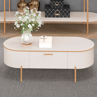 Mesa De Centro Selena Beige