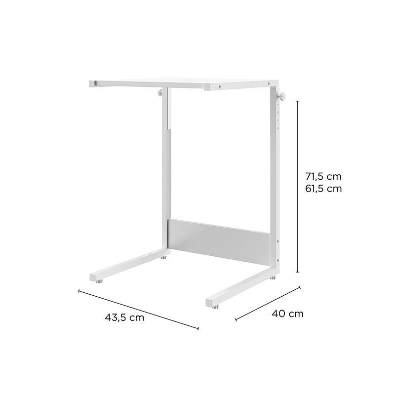 Mesa Portátil Multiusos Porter Blanco