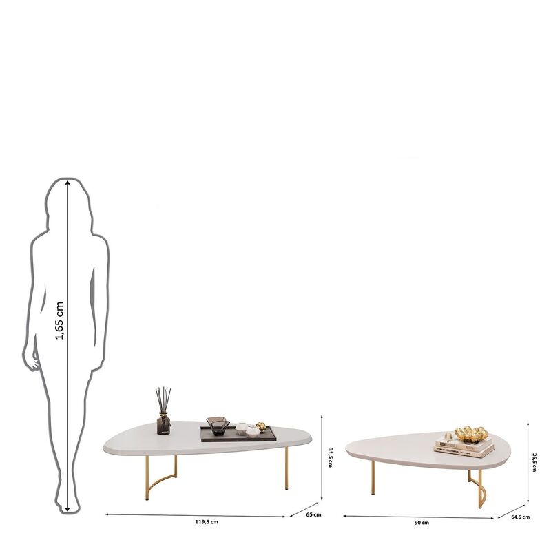 Mesa De Centro Petala
