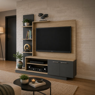 Home TV Reina Oscuro Hasta TV de 55"