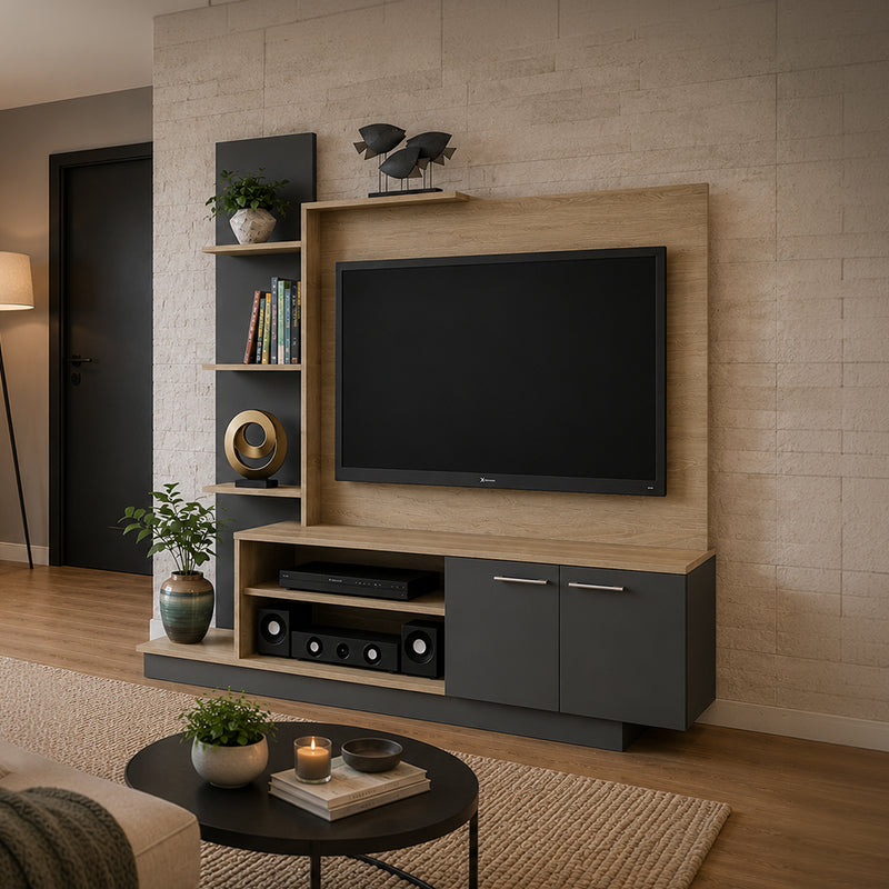 Home TV Reina Oscuro Hasta TV de 55"