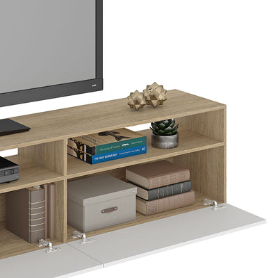 Rack TV Moyan Claro Hasta TV de 75"