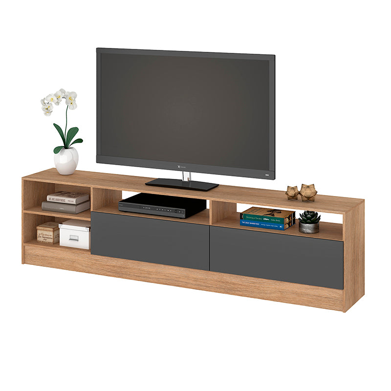 Rack TV Moyan Oscuro Hasta TV de 75"