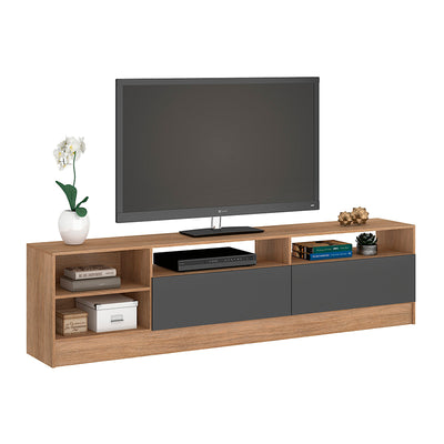 Rack TV Moyan Oscuro Hasta TV de 75"