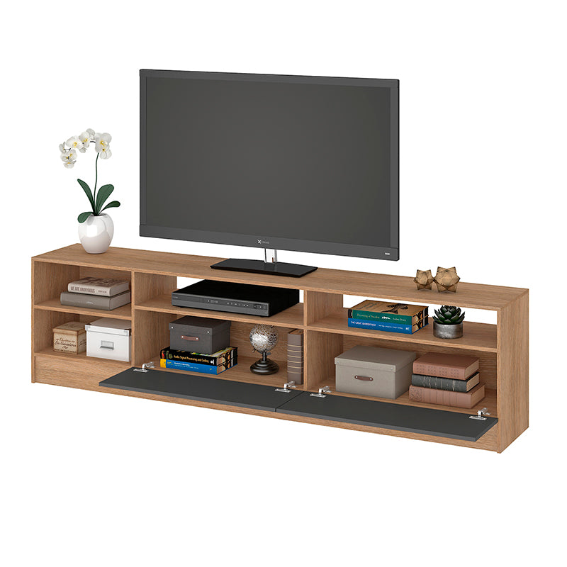 Rack TV Moyan Oscuro Hasta TV de 75"