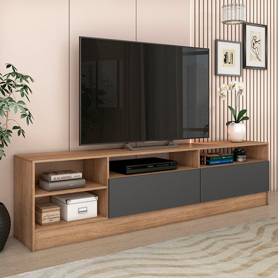 Rack TV Moyan Oscuro Hasta TV de 75"