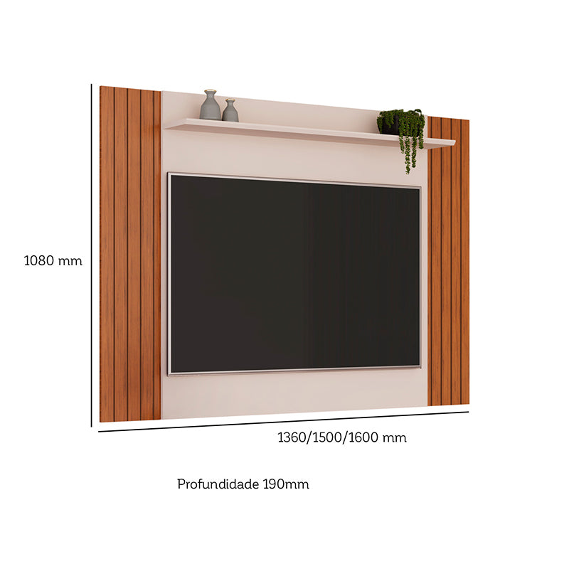 Panel TV Extensible Trend Hasta TV de 65"