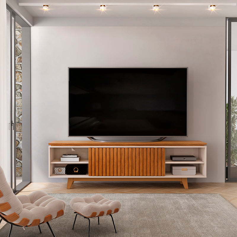 Rack TV Loren Café Hasta TV de 75"