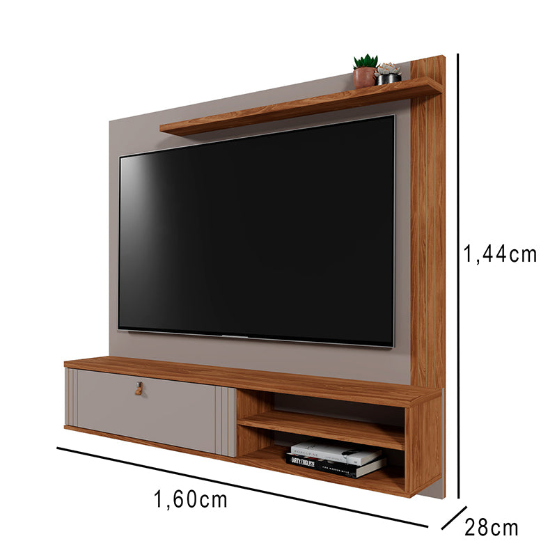 Panel TV Laredo Gris Hasta TV de 65"