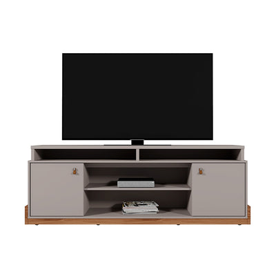 Rack TV Montana Gris Hasta TV de 75"