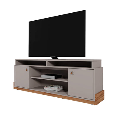 Rack TV Montana Gris Hasta TV de 75"