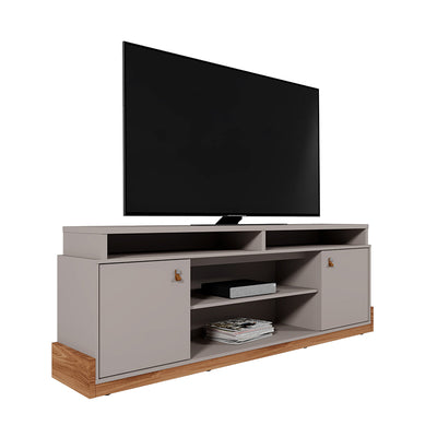 Rack TV Montana Gris Hasta TV de 75"