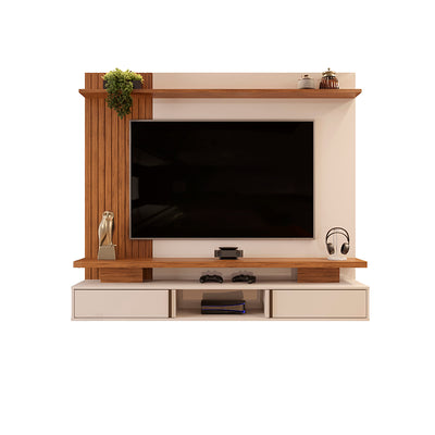 Panel TV Leoni Beige Hasta TV de 65"