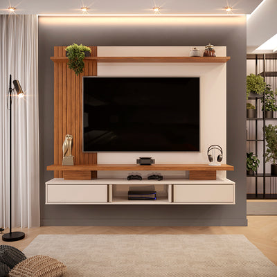 Panel TV Leoni Beige Hasta TV de 65"