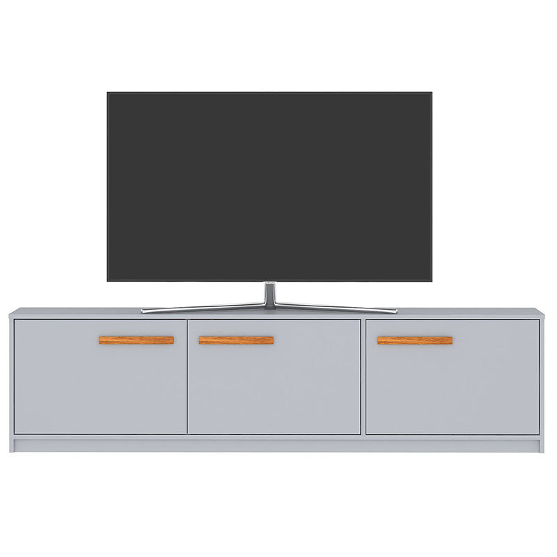 Rack Tv Smoke 3 Puertas Hasta 80 Pulgadas Grafito