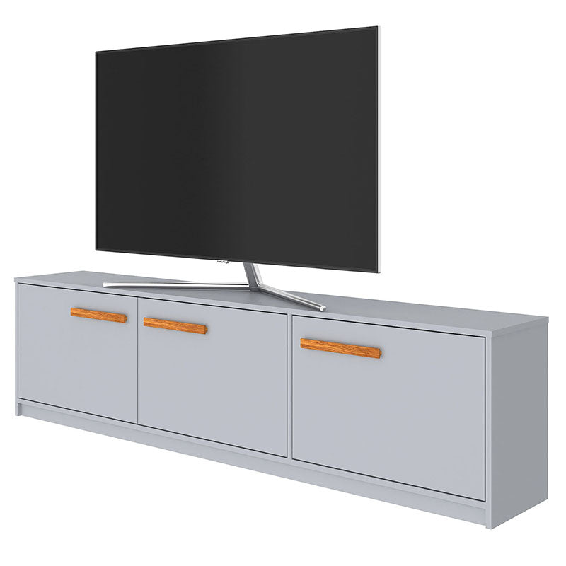 Rack Tv Smoke 3 Puertas Hasta 80 Pulgadas Grafito