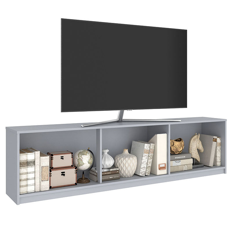 Rack Tv Smoke 3 Puertas Hasta 80 Pulgadas Grafito
