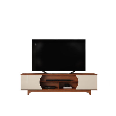 Rack TV Hector Café/Beige Hasta 70 Pulgadas