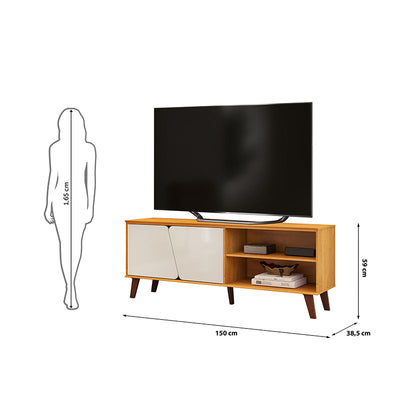 Rack TV Mark Café Claro Hasta 60 Pulgadas