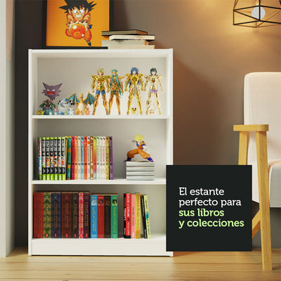 Escritorio + Estante Rubi Blanco