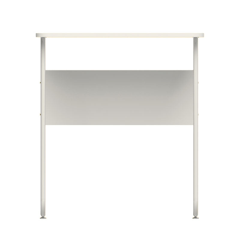 Escritorio Compacto Metalico Blanco