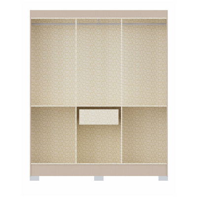 Clóset Roma Creme 6 Puertas