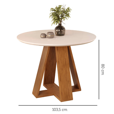 Comedor Celeste Talia 4 Sillas