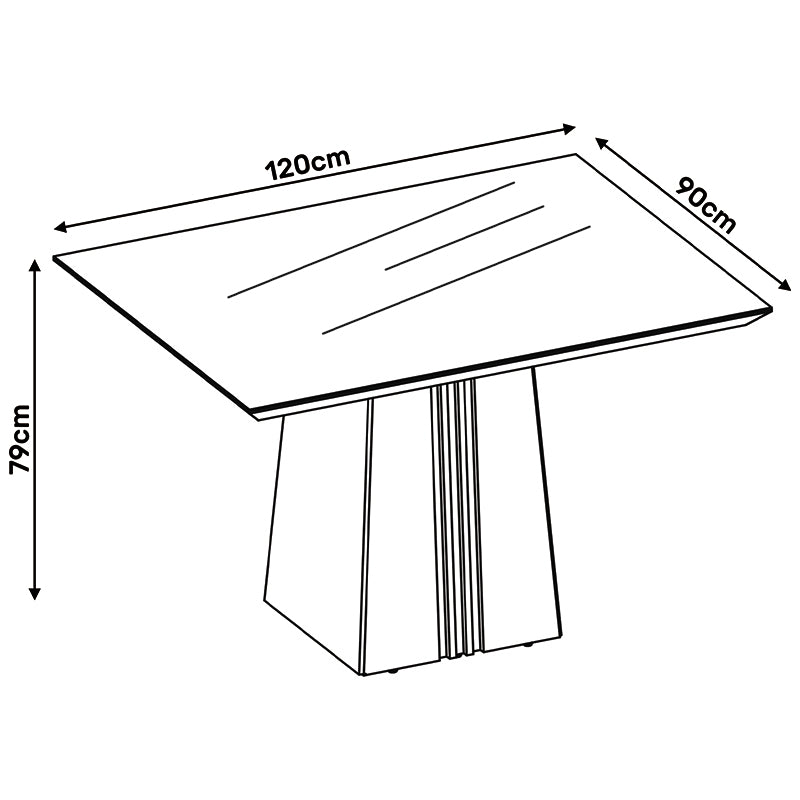 Comedor Italia Lia 4 Sillas