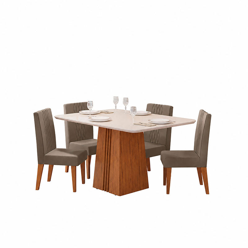 Comedor Italia Lia 4 Sillas