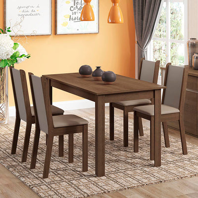 Comedor Pia Leone 4 Sillas