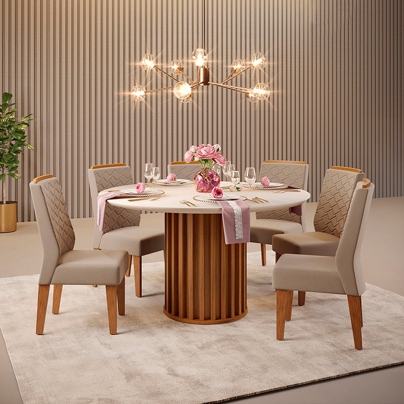 Comedor Viena Lidia 6 Sillas