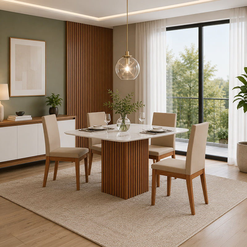 Comedor Canes Suzy 4 Sillas