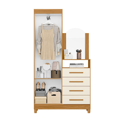 Cómoda Capri 2 Puertas Y 4 Cajones