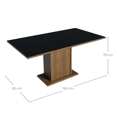 Comedor Suecia Oscuro 6 Sillas