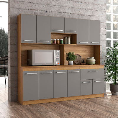 Kit Cocina 180 Buk Gris