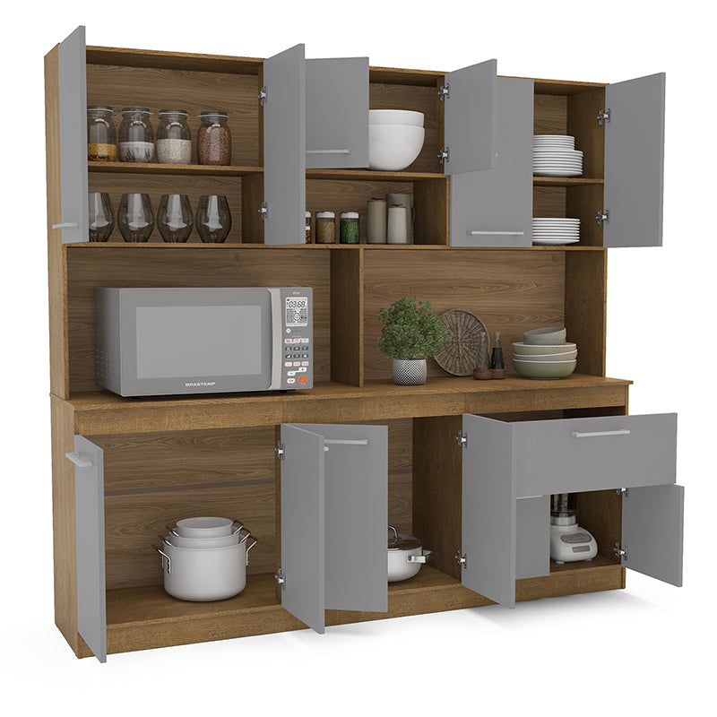 Kit Cocina 180 Buk Gris