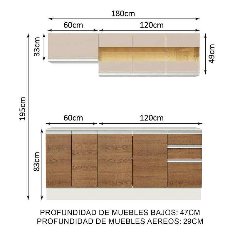 Cocina Modular Smart 180