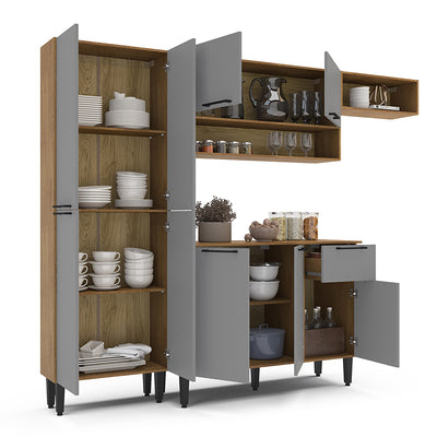 Cocina Modular Madri Gris