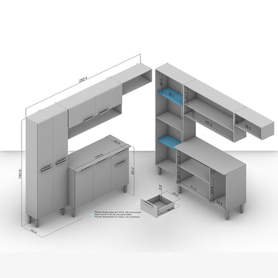Cocina Modular Madri Rustic