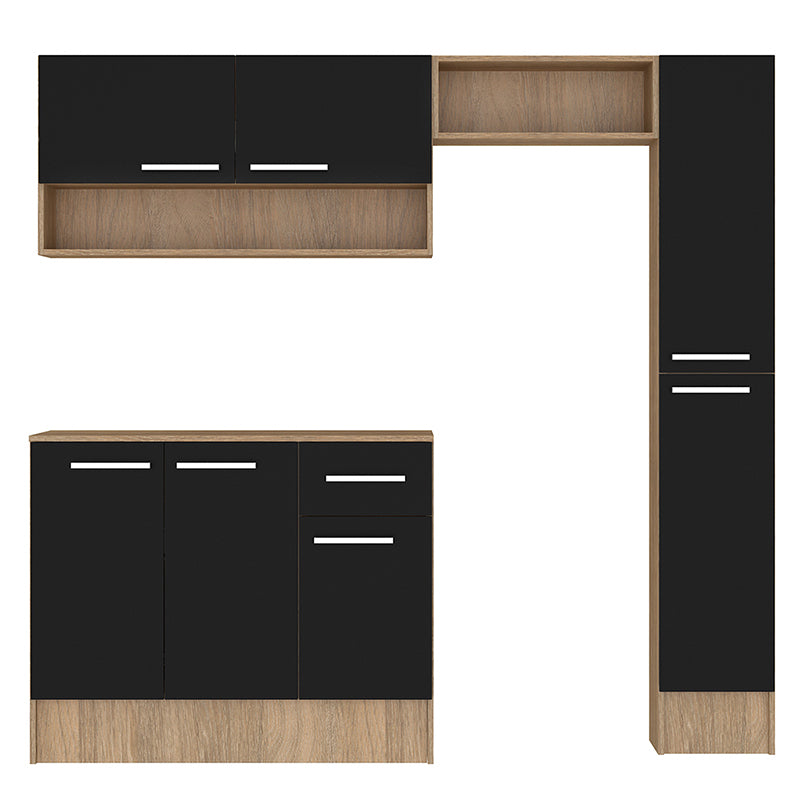Cocina Modular Madri Simple Negro