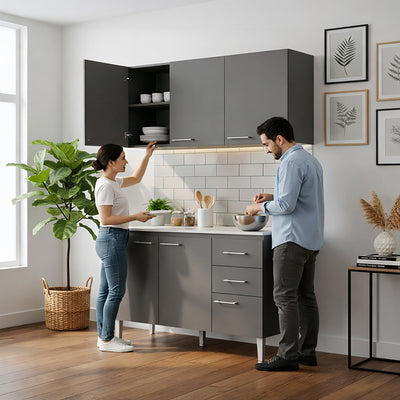 Mueble Base Opie Grafito 120