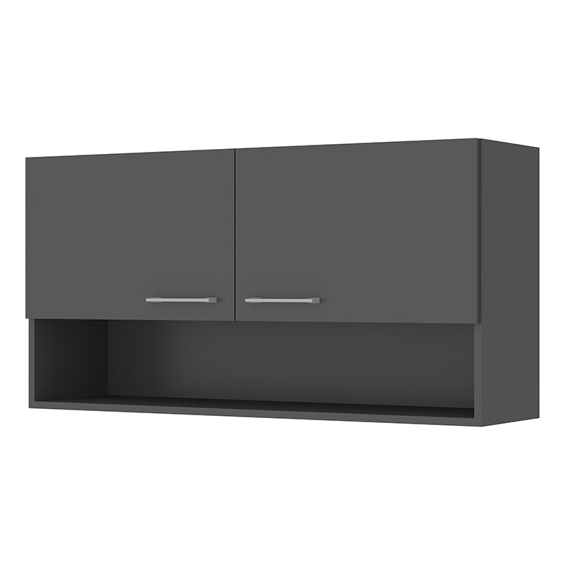 Mueble Aéreo Evandro Grafito 105