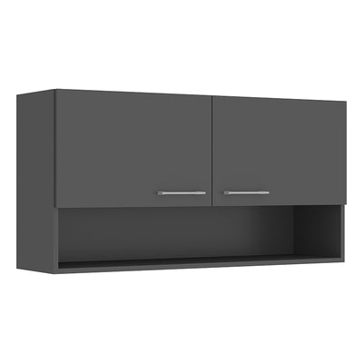 Mueble Aéreo Evandro Grafito 105