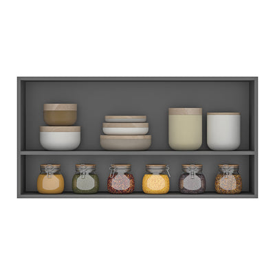 Mueble Aéreo Evandro Grafito 105