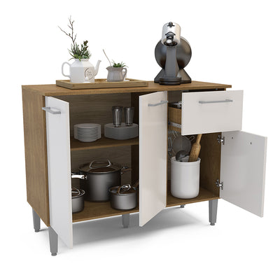 Mueble Base New Evandro 105 Cm