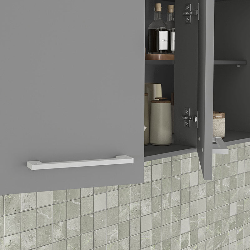 Mueble Aéreo New Opie Grafito 120