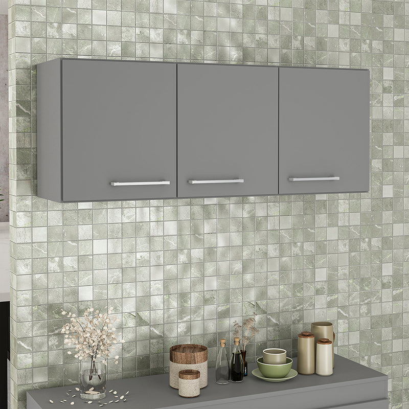 Mueble Aéreo New Opie Grafito 120