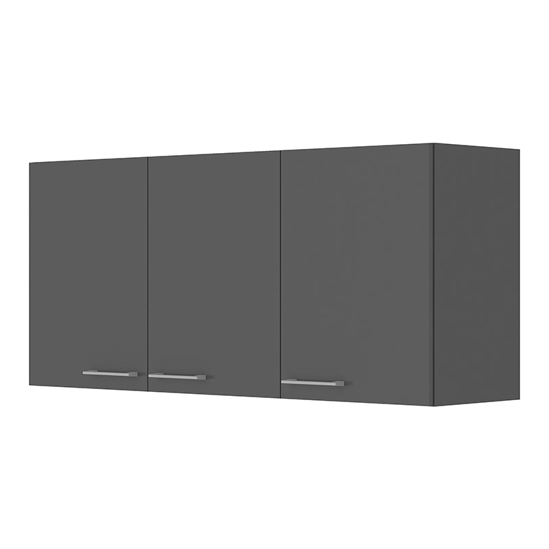 Mueble Aéreo Opie Grafito 12o Cm