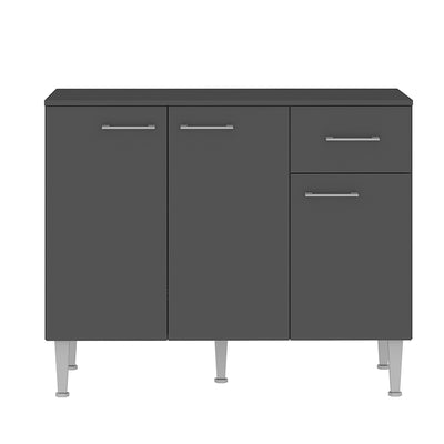 Mueble Base Evandro Grafito 105